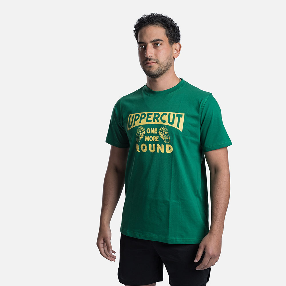 Green One More Round Crewneck Shirt - Uppercut